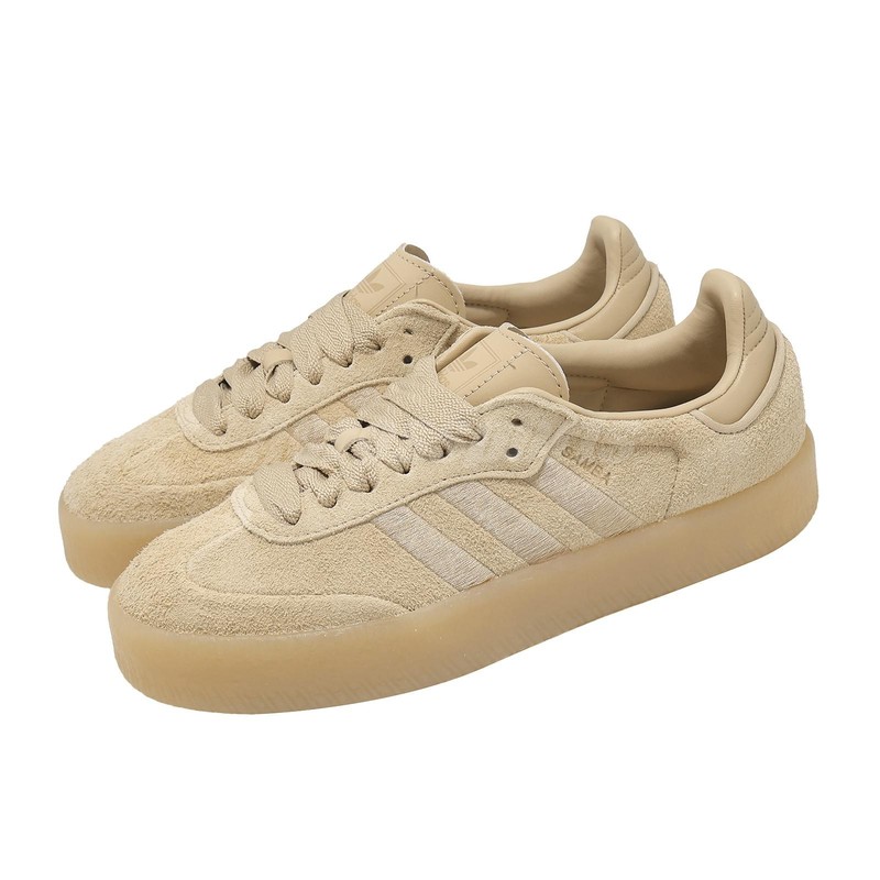 adidas Originals Sambae W Magic Beige Womne Lifestyle Casual Shoes JQ0254