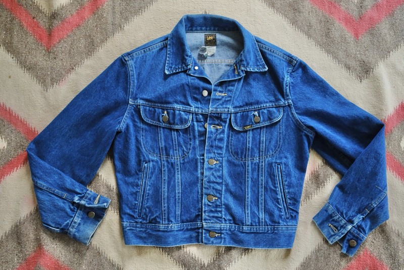 Vtg 70s 80s Lee Riders Denim Trucker Jacket 101-J Made USA Size 42R 🔥Perfect🔥