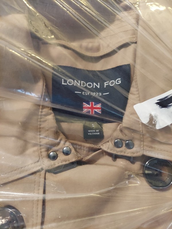 London Fog Trench Coat L722433H93 British Khaki Women's Small Dress Jacket gallery