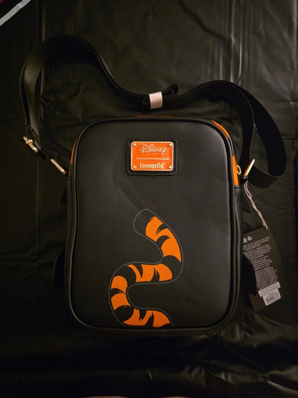 Loungefly Disney Winnie the Pooh Tigger Vampire Cosplay Passport Bag gallery