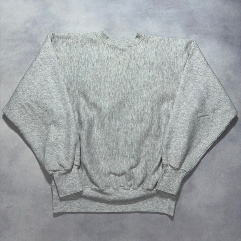 Vintage 90s Paris France Crewneck Sweatshirt Men's Large Grey Reverse Weave USA gallery