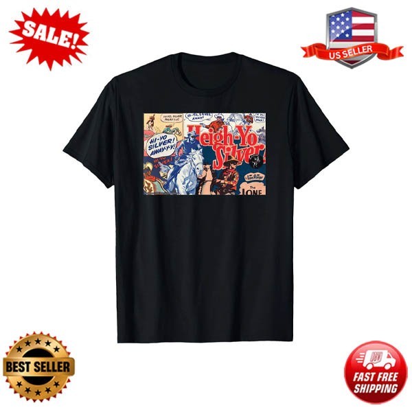 The Lone Ranger Hi- Yo Silver Collage T-Shirt