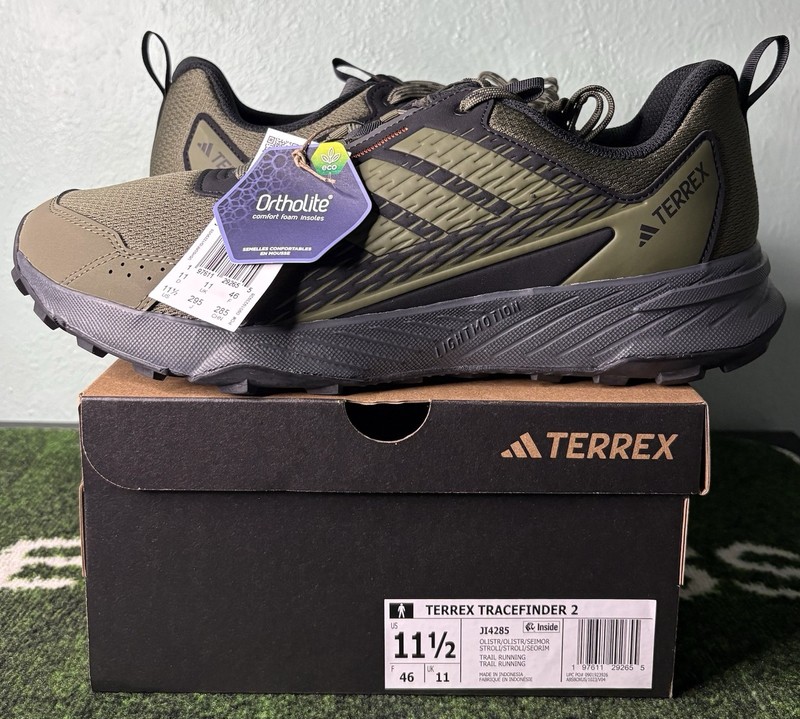 US Men’s 11.5 – Adidas TERREX Tracefinder 2 Trail “Olive Strata” JI4285