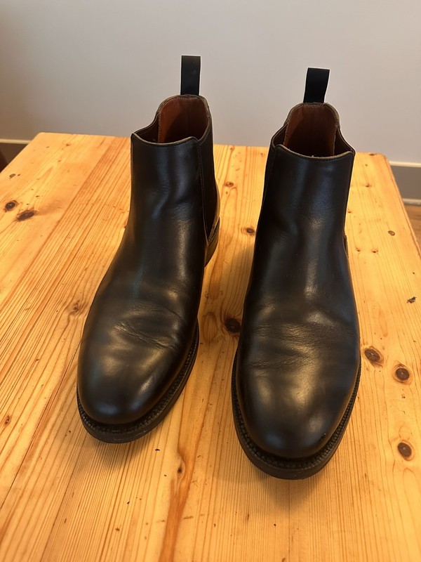 Grant Stone Chelsea Boot in Black Chromexcel, 11.5EE gallery