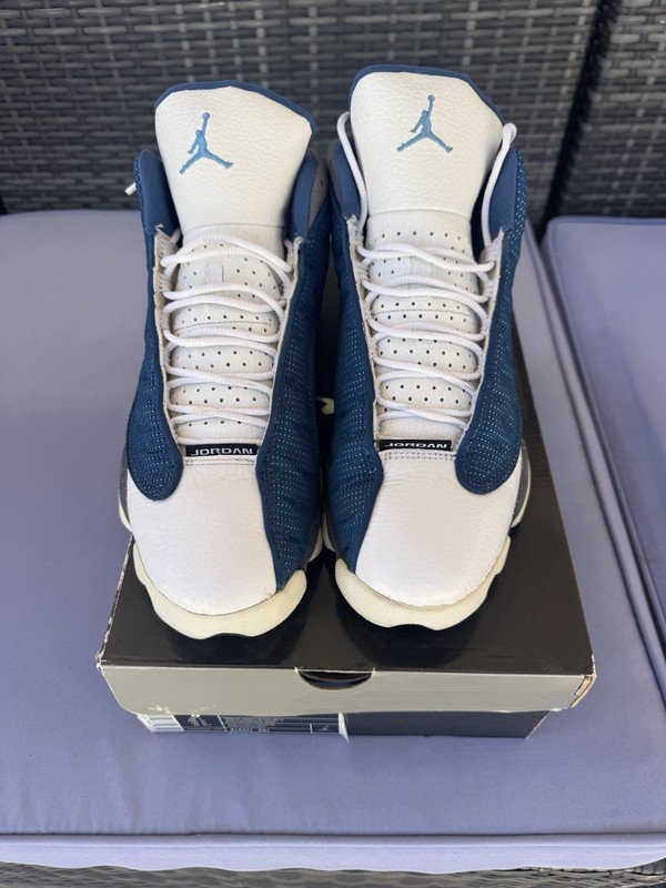 Jordan Air Jordan 13 Retro Flint Mid Top French Blue/Flint Grey 414571-401 2010 gallery
