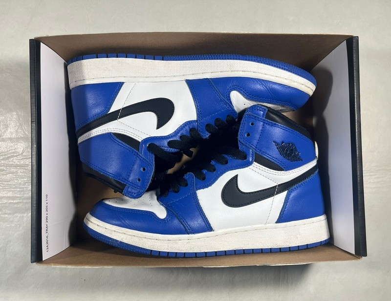NIKE JORDAN 1 RETRO HIGH OG GAME ROYAL (GS) SIZE 6.5 YOUTH 575441-403 GS 2018