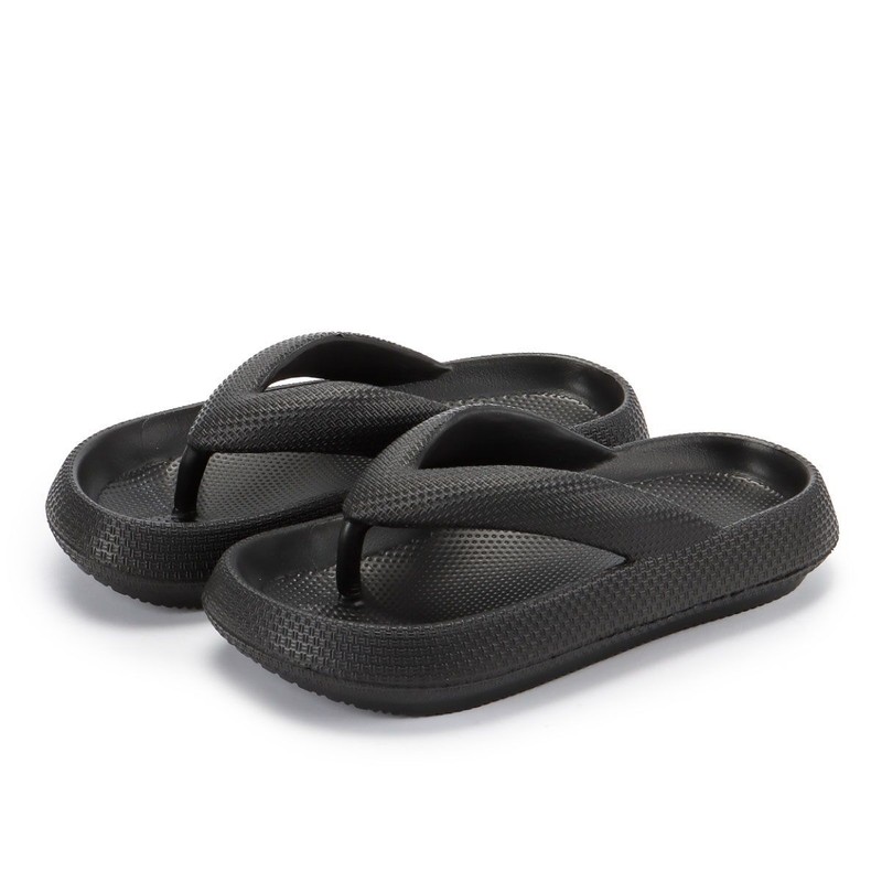 Pillow slippers Anti-Slip Sandals Soft Slippers Cloud Shower Home Hole Shoes