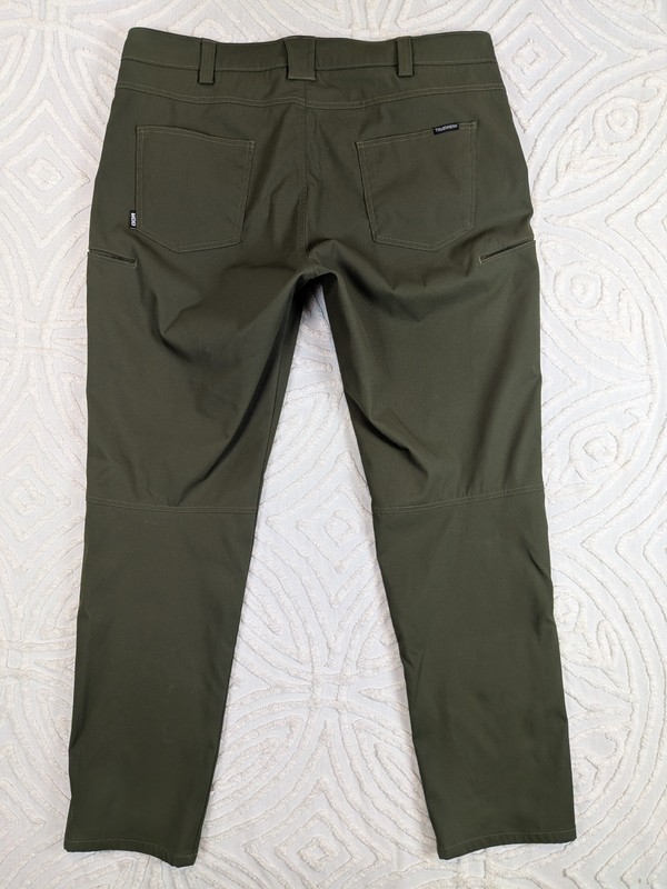 Truewerk EDO Werkpant Men's 40x33 Green Pants Technical Performance Work 40 Long gallery