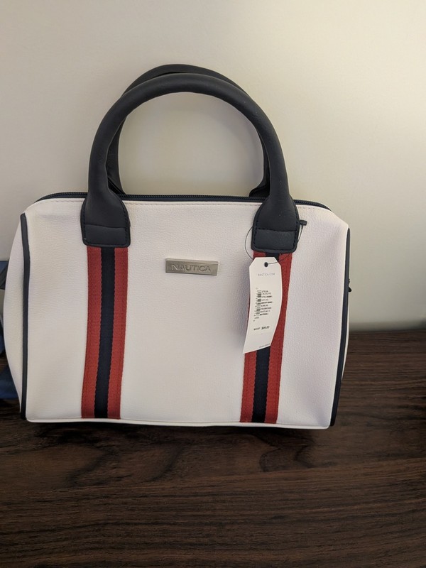 Nautica Satchel – White – Brand New with tags