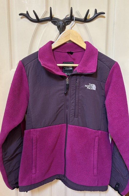 The North Face Denali Women’s Full Zip Jacket w/ Zipped Pockets Purple M/M