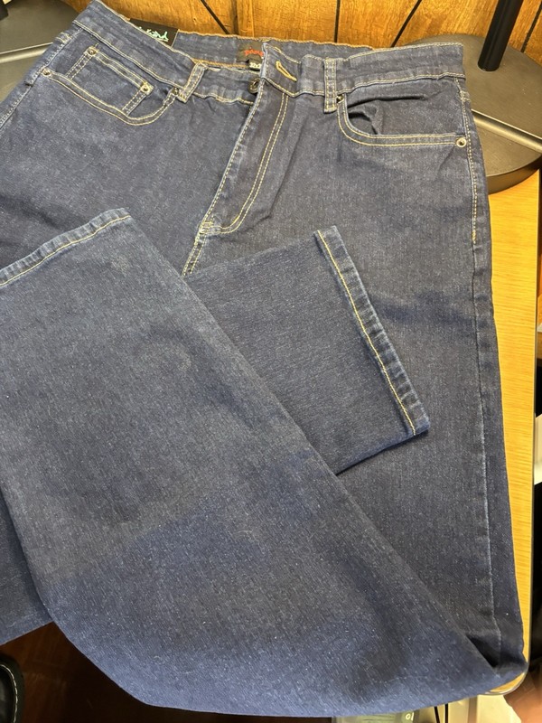 NWT Diamond Supply Co Jeans Mens 32x32 Dark Wash Relaxed Fit gallery