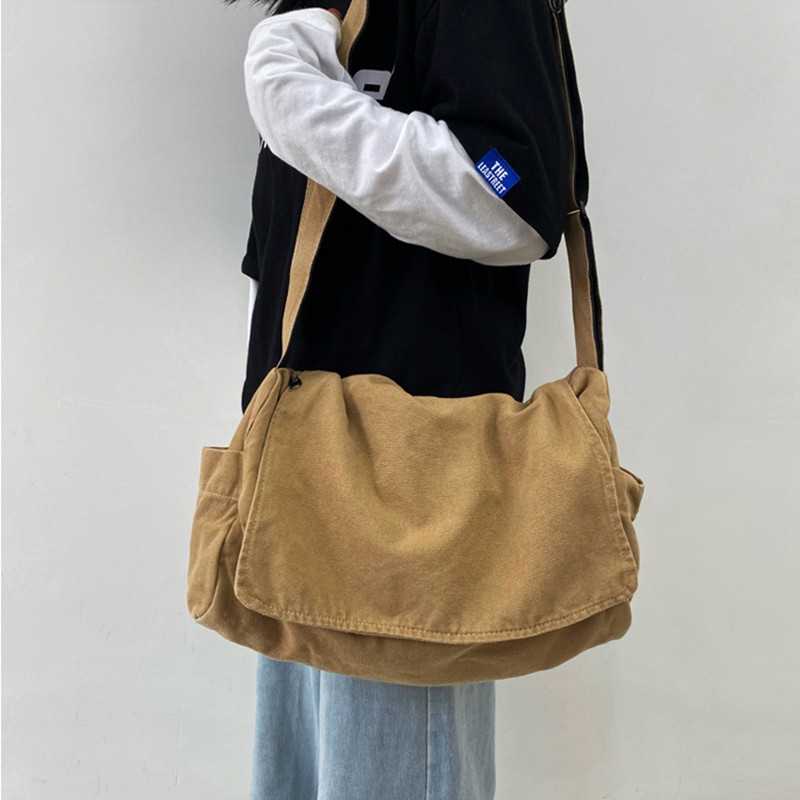 Messenger Bag Outdoor Canvas Satchel Crossbody Shoulder Bag Daypack Bookbag gallery