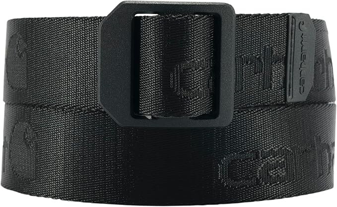 Carhartt Men’s Casual Belt, W/Heavy Duty Flexible Stitching Black Size M 34-36