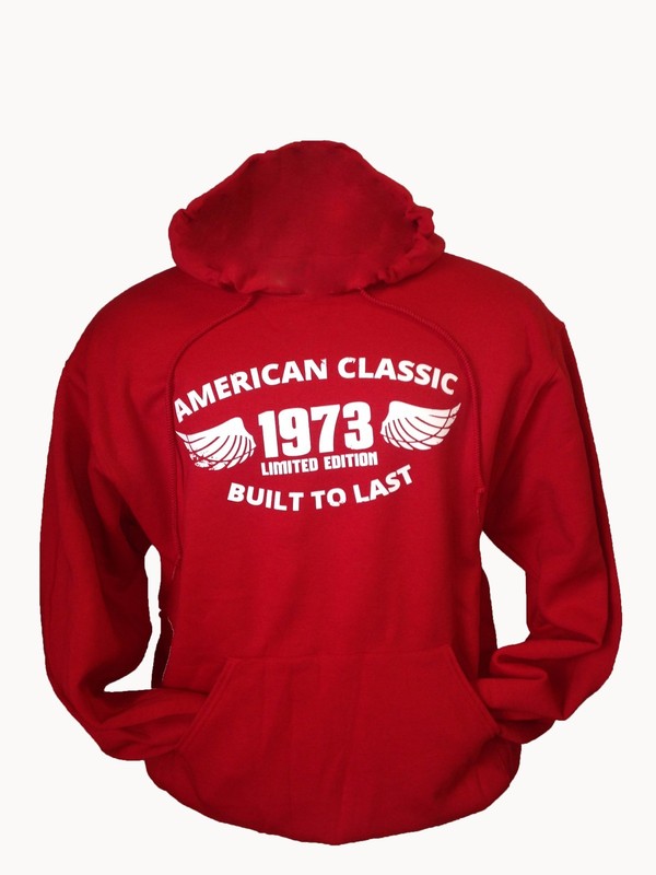 American Classic 1973 Built to Last HeavyWeight Hooded Sweatshirt with Pocket