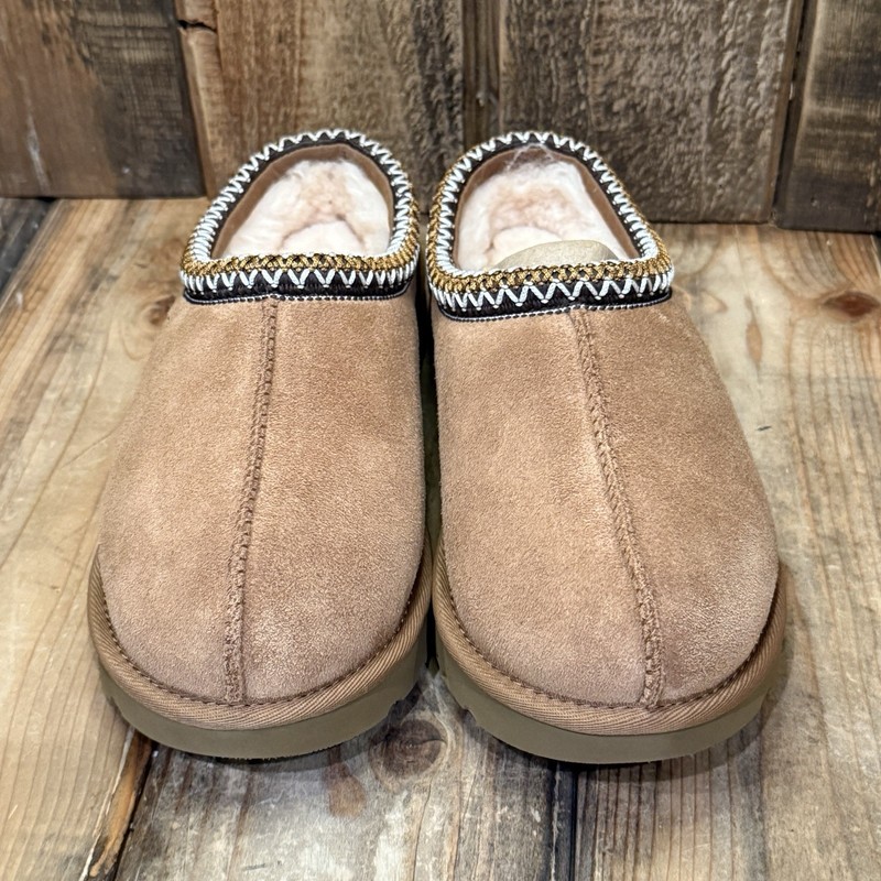 UGG TASMAN SLIPPER WOMENS US 8 CHESTNUT SUEDE/ WOOL SLIP-ON SHOE gallery
