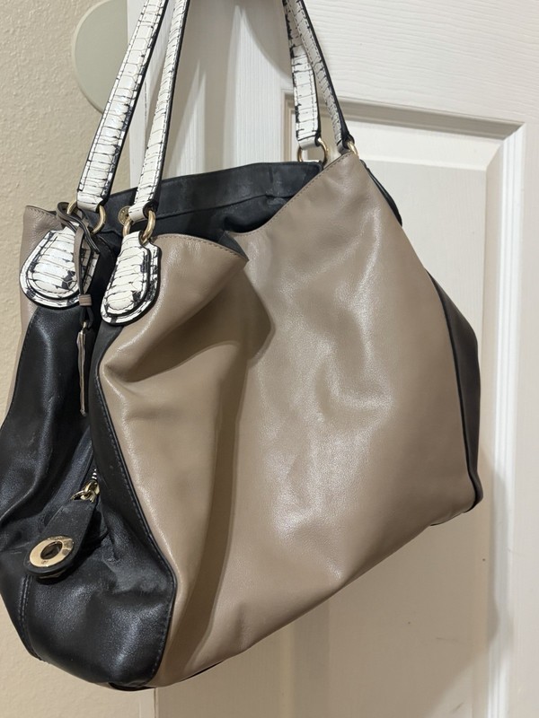 COACH COLORBLOCK LEATHER TOTE gallery