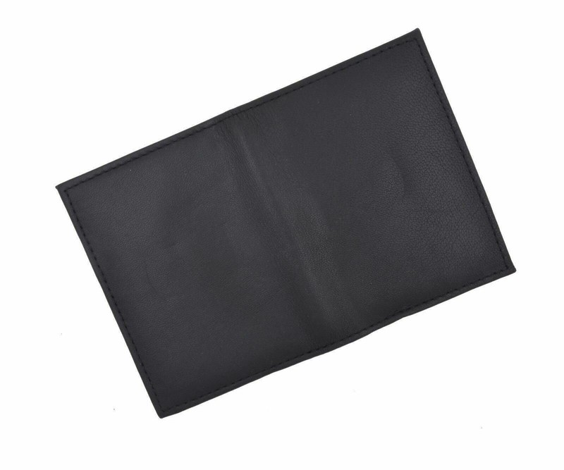 Slim Thin Leather Credit Card ID Mini Wallet Holder Bifold Driver's License Safe gallery