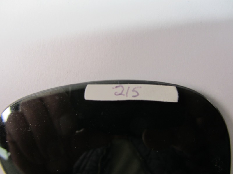 Ray-Ban aviator Green Replacement Lenses, 57mm x 46mm gallery