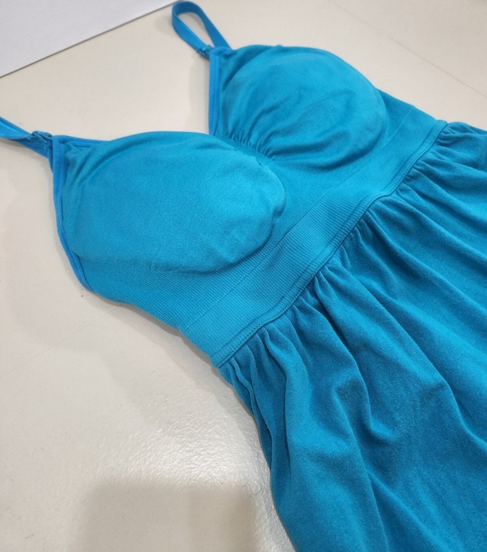 Motherhood Maternity Nursing Tank Womens Size M Blue Cami - Built in Bra gallery