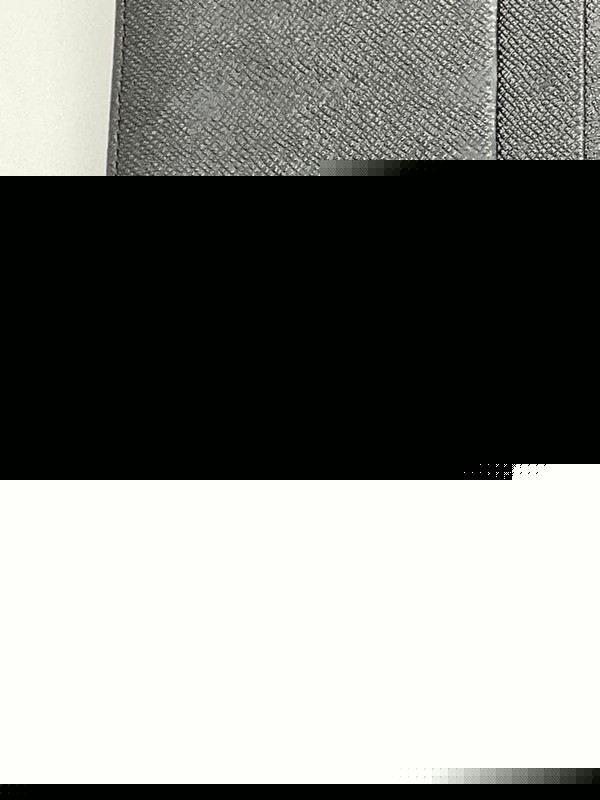 LOUIS VUITTON Epi Bi Fold Long Wallet Men s Black No Coin gallery
