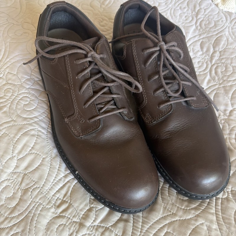 CAT Caterpillar P90016 Oversee Steel Toe Work Dress Boots Shoes Brown – Size 12