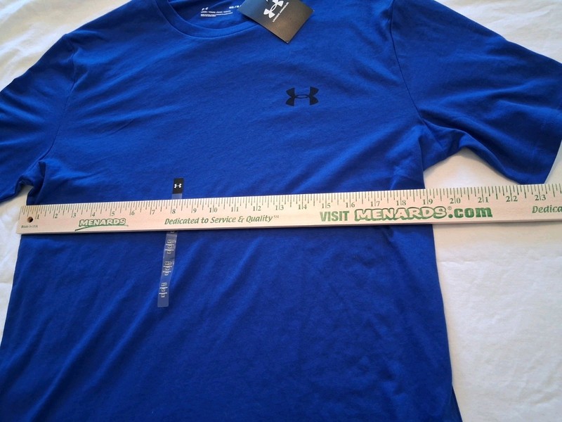 UNDER ARMOUR Men’s Blue HeatGear Short Sleeve T-Shirt M NWT Athletic gallery