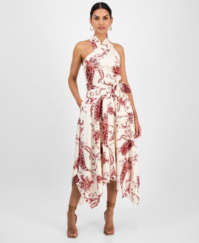 Rachel Rachel Roy Women’s Lary Floral Asymmetric Valeria Paisley Size 14 NWT