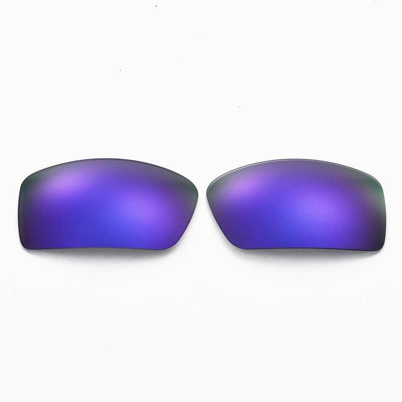 Walleva Polarized Purple Replacement Lenses For Oakley Gascan Sunglasses