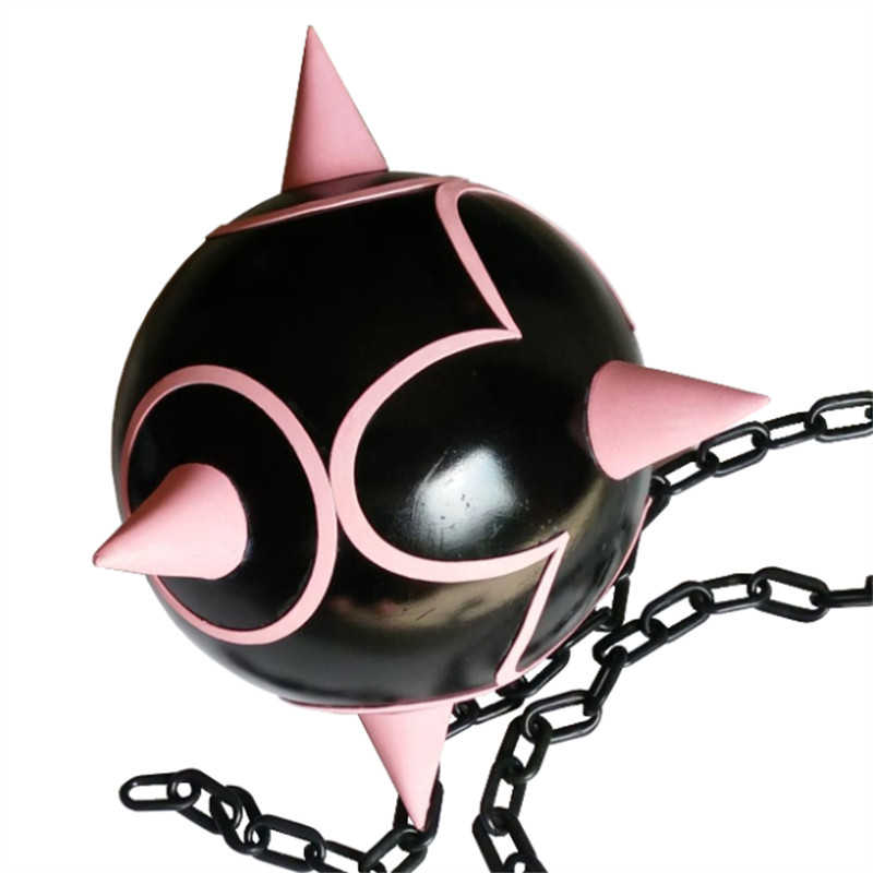 Anime Re:Life In A Different World From Zero Rem Cosplay Meteor Hammer Prop gallery