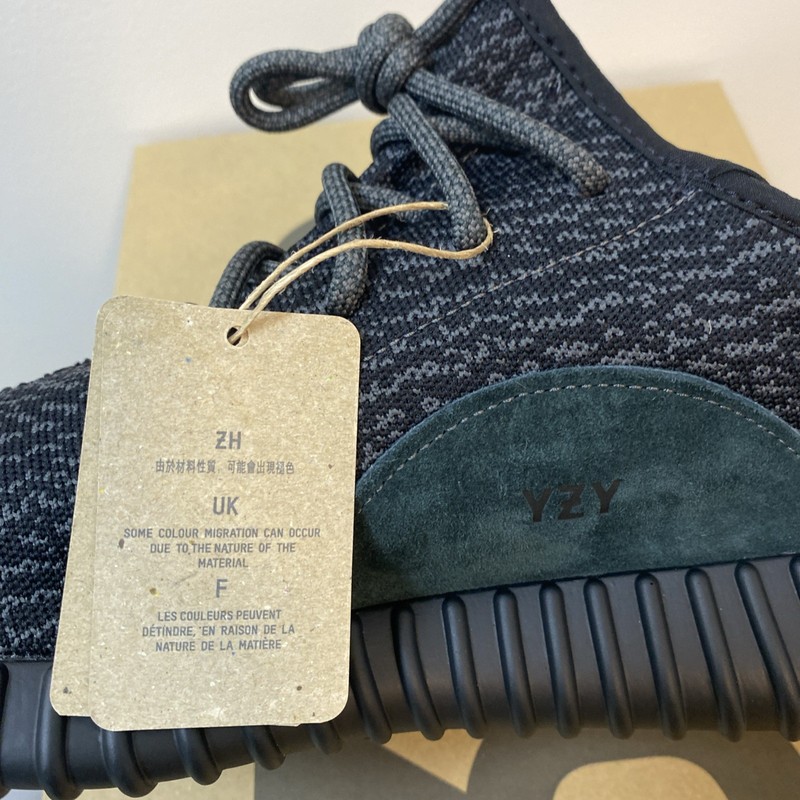Size US 12 - Authentic Adidas Yeezy Boost 350 V1 Pirate Black (2023) gallery