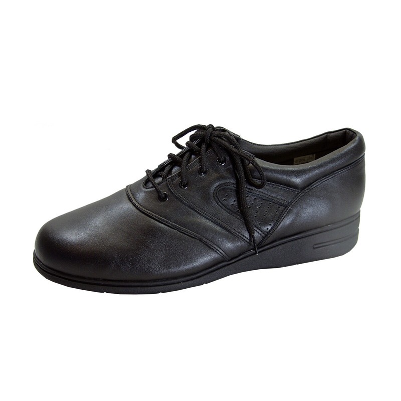 👟 24 HOUR COMFORT Kat Wide Width Lace Up Comfort Leather Shoes 👟