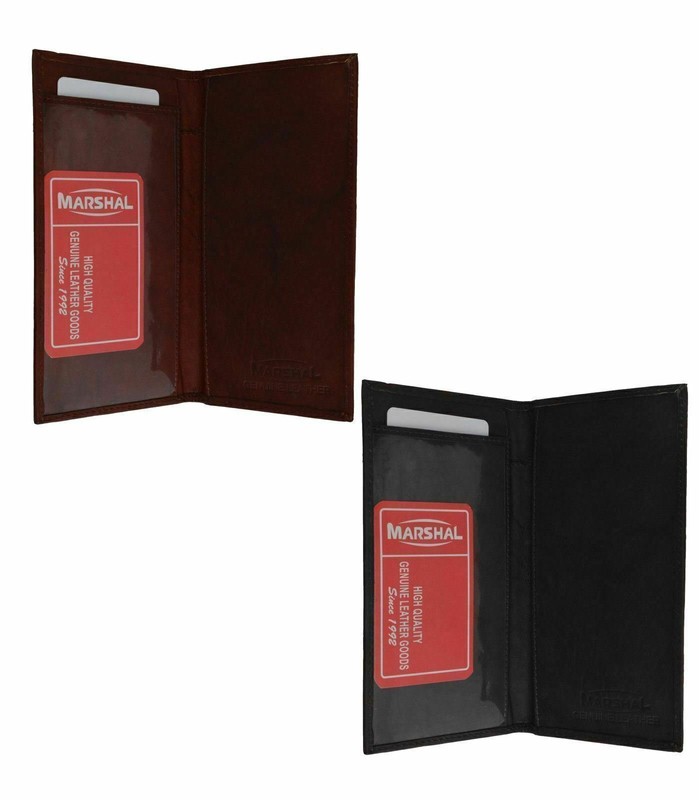 Brand New Hand Crafted Genuine Soft Leather Checkbook Cover Top tear n Side Tear gallery