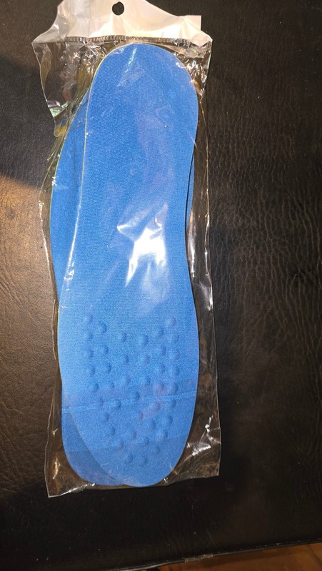 Orthotic Arch Support Supination Shoe Feet Insoles Corrective Inserts Blue XL