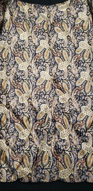 Old School Vintage Style OG Lowrider Derby Black Jacket Gold Paisley Lining gallery