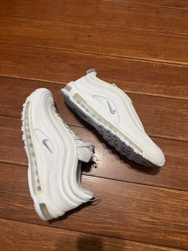 Nike Airmax 97 White/Wolf Gray Men’s Size 11.5
