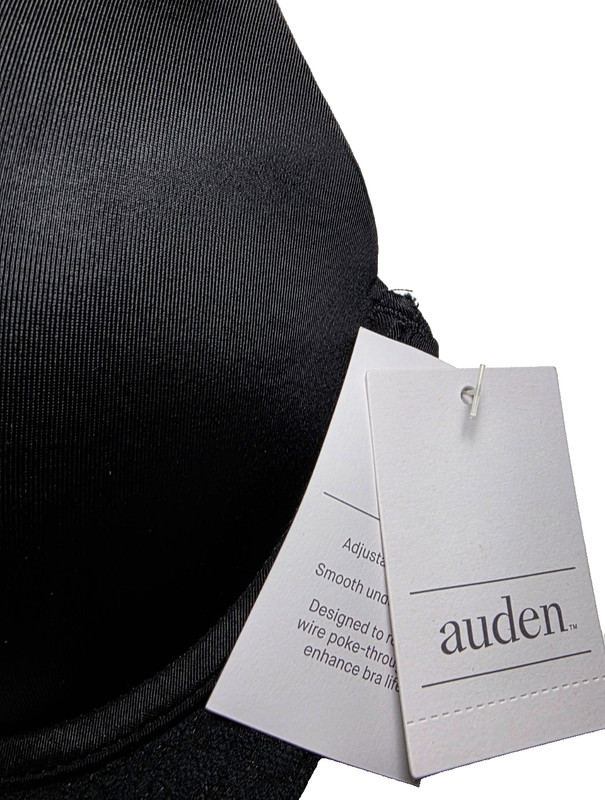 36C Auden Black Underwire Bra Semi Padded Lingerie New With Tags Womens Intimate gallery