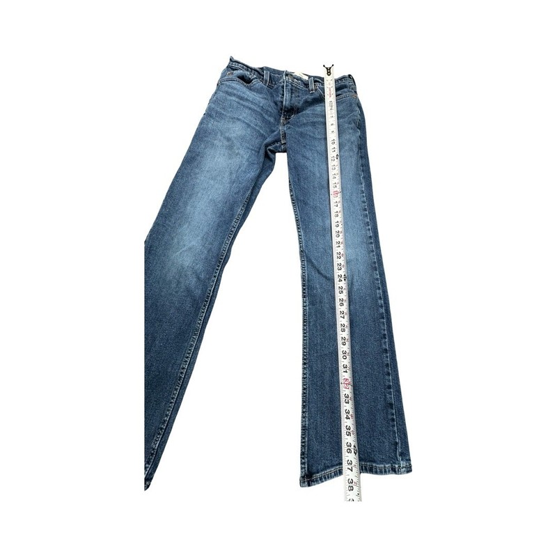 Signature by Levi Strauss Jeans Mens 32x30 Blue Relaxed Fit Straight Leg Denim gallery