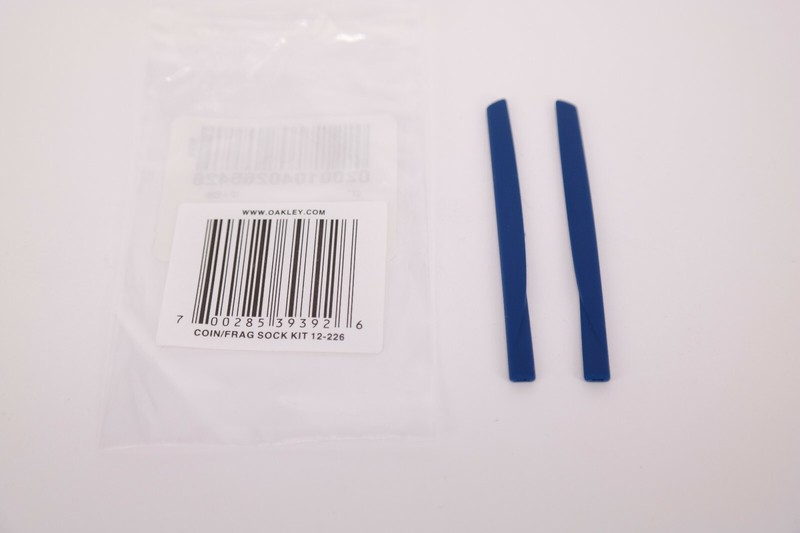 AUTHENTIC Oakley BLUE Earsocks fits COIN OX5071 FRAG OX5045 Replacement GENUINE