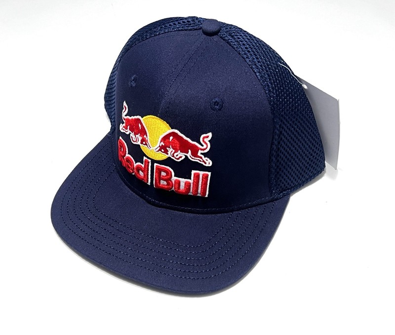 Red Bull Athlete Only Hat – Blue Navy Trucker Cap (ATH22015) – Redbull