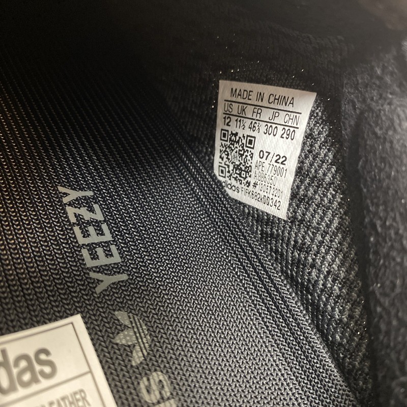 Size US 12 - Authentic Adidas Yeezy Boost 350 V1 Pirate Black (2023) gallery