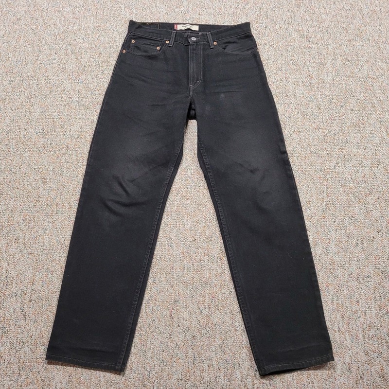 Levi’s 550 Jeans Mens 32×32 Black Relaxed Fit Vintage Made in USA Denim Pants