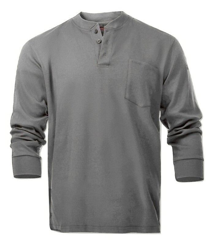 Flame Resistant FR Henley Style T-Shirts