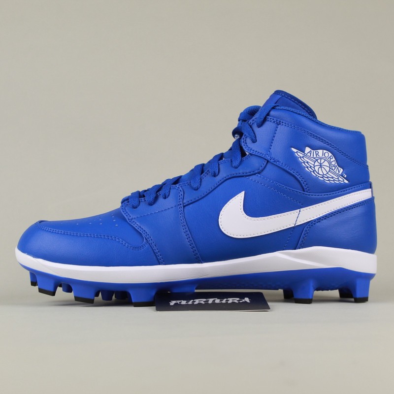 Nike Jordan 1 Retro MCS Game Royal Blue AV5354-401 Men Size 12.5 Cleats #205B