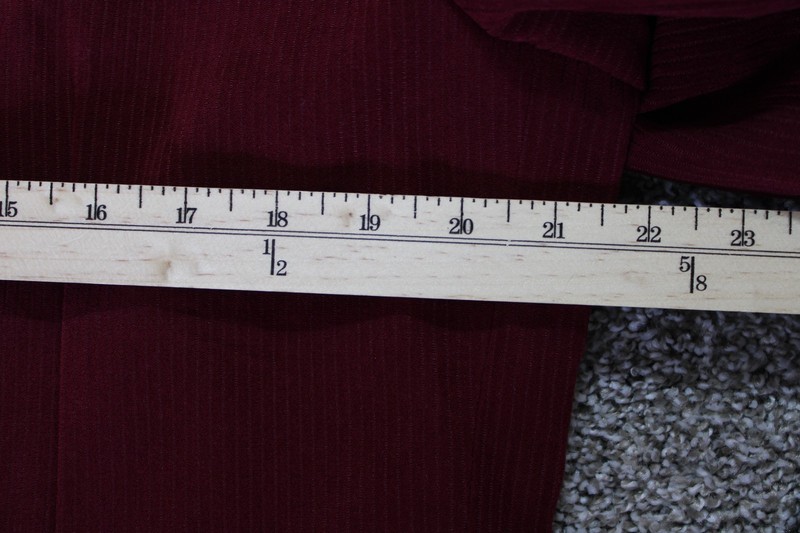 Haband Travelers Blazer Mens Medium Corduroy Red gallery