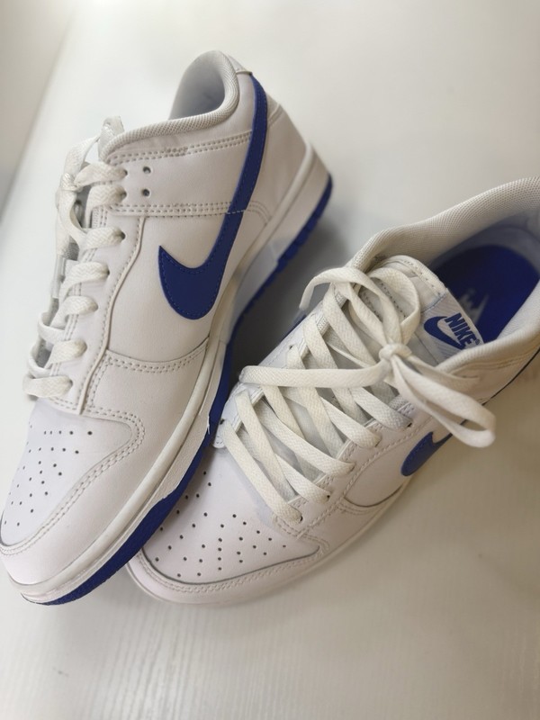 Blue and White Nike Dunk Size 7.5 Men's Sneakers Shoes gallery