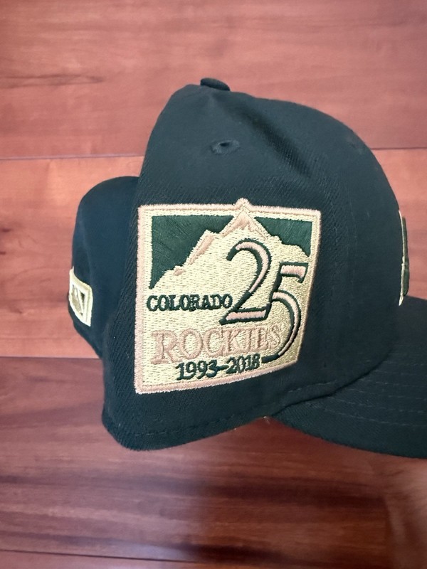 Colorado Rockies Fitted Cap 7 3/8 25th Patch Pro Image Treehouse Not Hatclub gallery