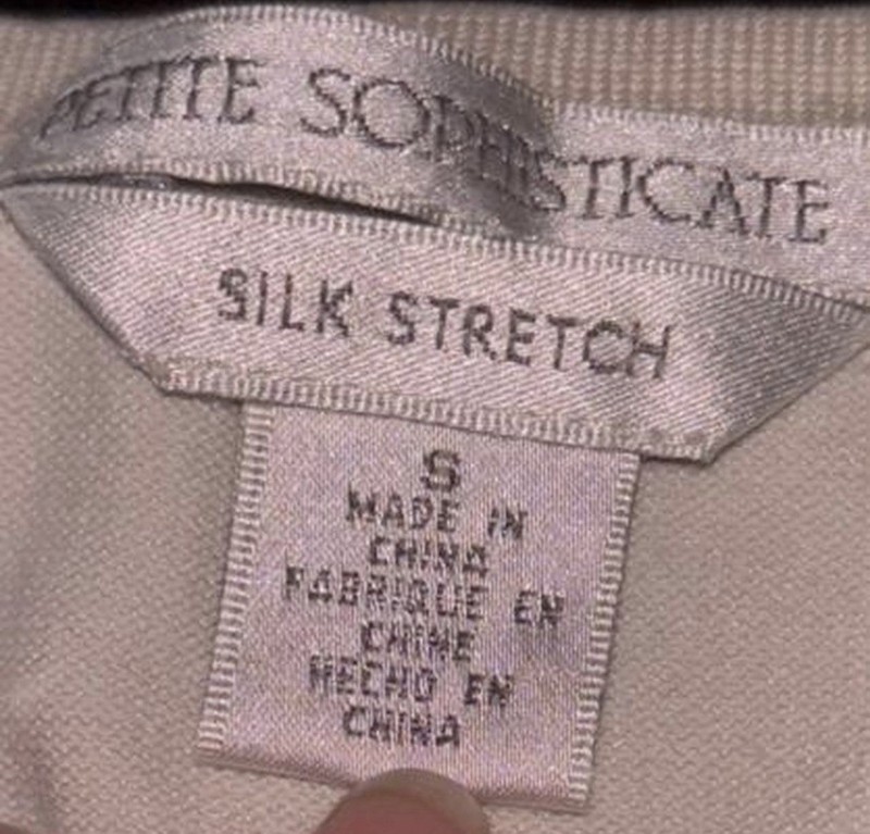 Petite Sophisticate Silk Nylon Stretch Knit Sequin Tank Top Beige S Petite gallery