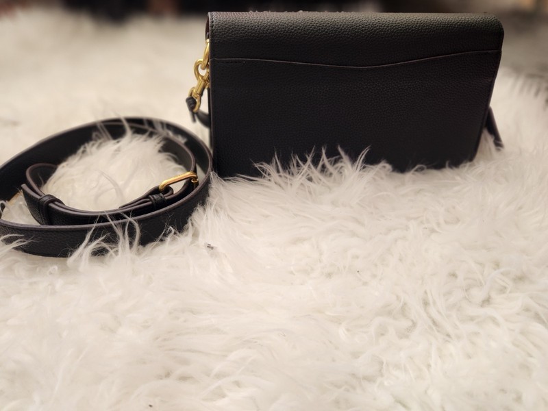Coach Tabby Shoulder Bag 26 Leather Black gallery