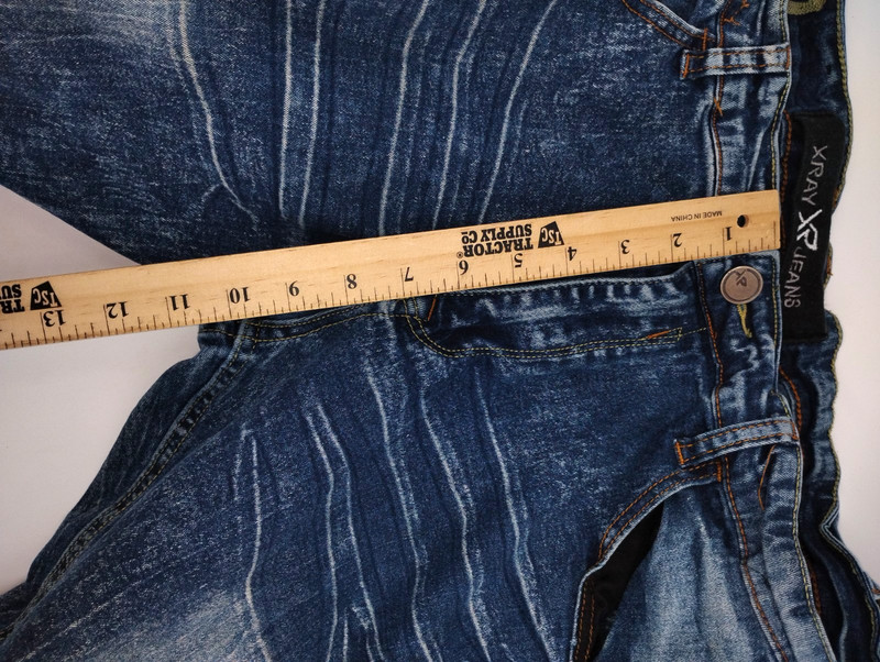 XRAY jeans mineral wash blue jeans Men's size 38x32 gallery