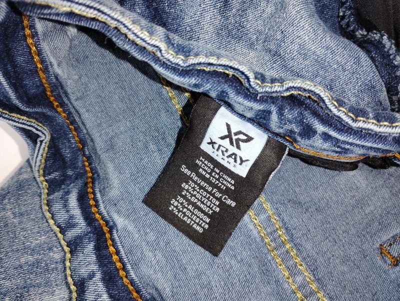 XRAY jeans mineral wash blue jeans Men's size 38x32 gallery
